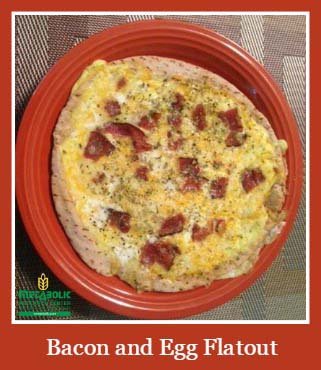 Recipe Image: Bacon and Egg Flatout Recipe Image: Bacon and Egg Flatout